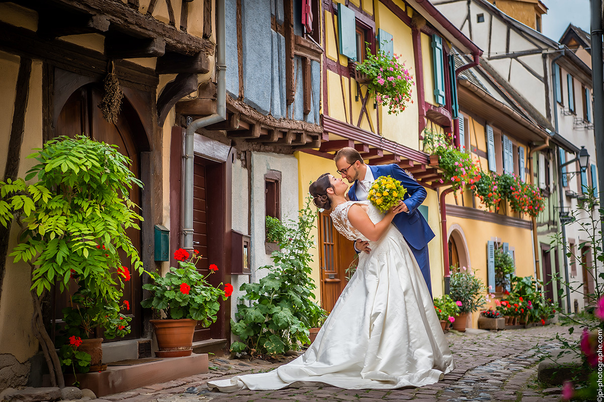 photo de mariage à Eguisheim